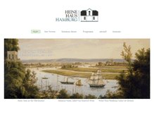 Tablet Screenshot of heine-haus-hamburg.de